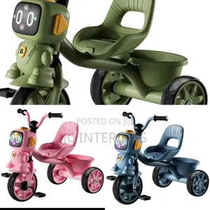 Kids 3-Wheel Scooter Tricycle with Lights & Music