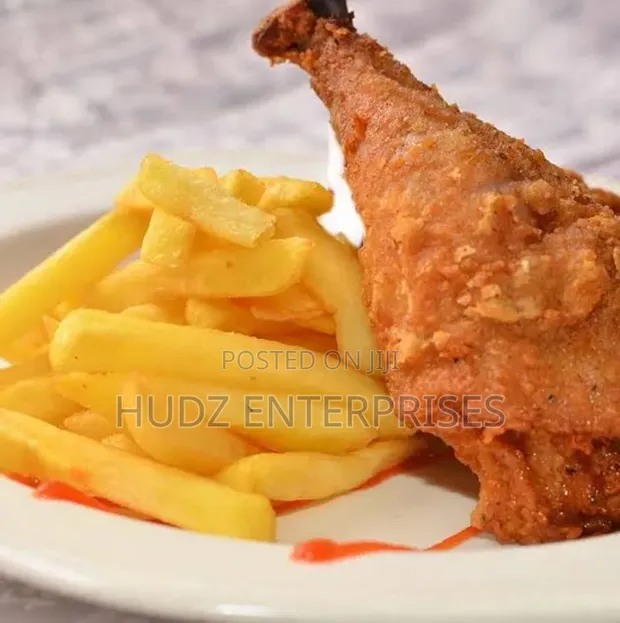 3-in-1 Chips, Chicken & Chapati Meal - 1