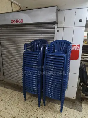 Plastic Chairs - Blue