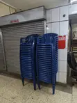 Plastic Chairs - Blue - 2