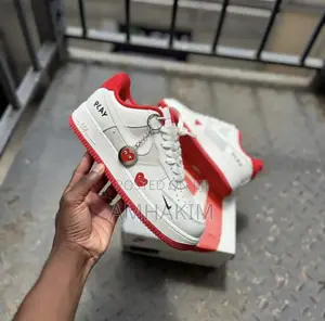 Nike Air Force 1 Custom x CDG Play Sneakers