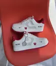 Nike Air Force 1 Custom x CDG Play Sneakers - 2