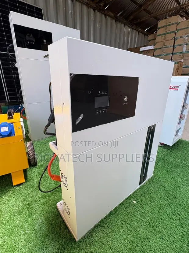 5600W Hybrid Solar Inverter with 5.12kWh Battery - 1