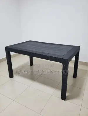 Rectangular Plastic Dining Table - Brand New