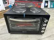 Hoffmans 55L Electric Oven with 2 Hot Plates - 2