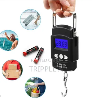 Premium Quality Digital 50kg Weighing Scale with Metal Hook