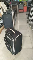 Gutentag Black Softside Fabric Trolley Suitcase - 2