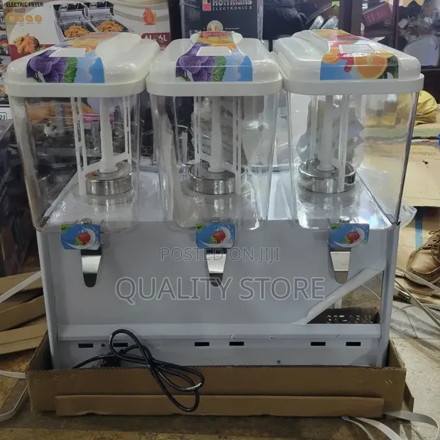 Triple Juice Dispenser - 54L Refrigerated - 1