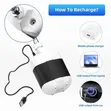 Portable Mini Smart Shower / Rechargeable Handheld Shower Kit - 4