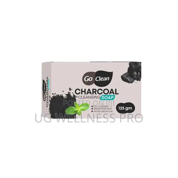 Goclean Charcoal Cleansing Soap 125g - 1