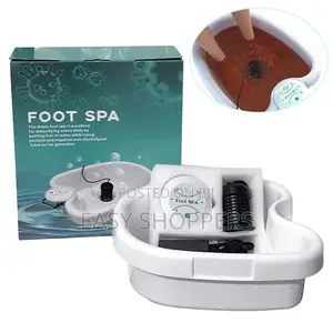 Detox Ionic Foot Spa Bath Machine with Basin