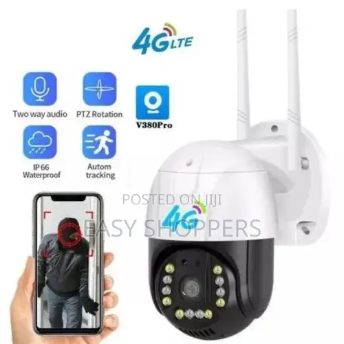 Outdoor 4G LTE Solar Security Camera (PTZ) - 1
