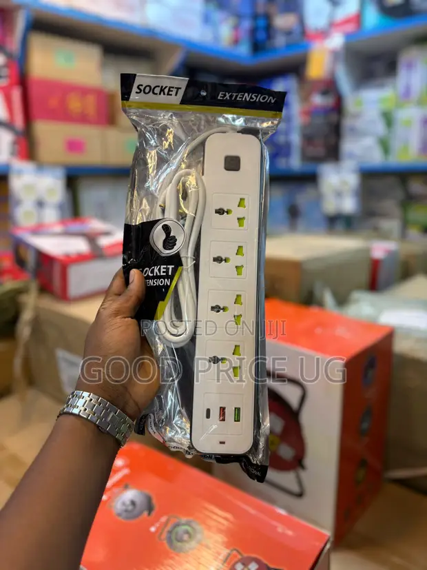 Universal Multi-Socket Power Extension Strip - 1