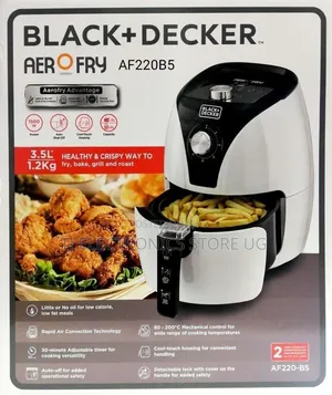Black + Decker Air Fryer 3.5 Litres