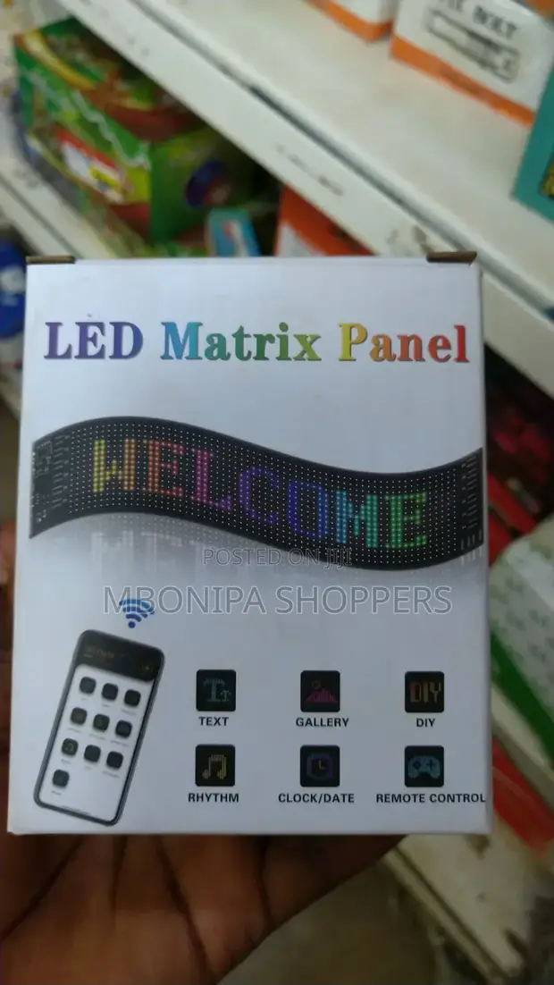 Customizable Waterproof LED Matrix Panel Display Screen Sign - 1