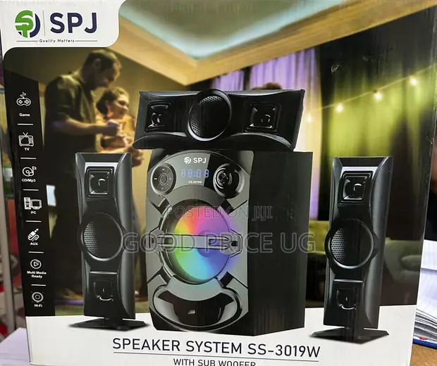 SPJ 3.1 Channel Speaker System SS-3019W - 1