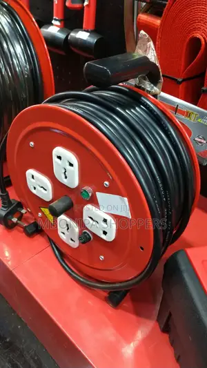 25M Heavy Duty Extension Cable Reel - 4 Sockets