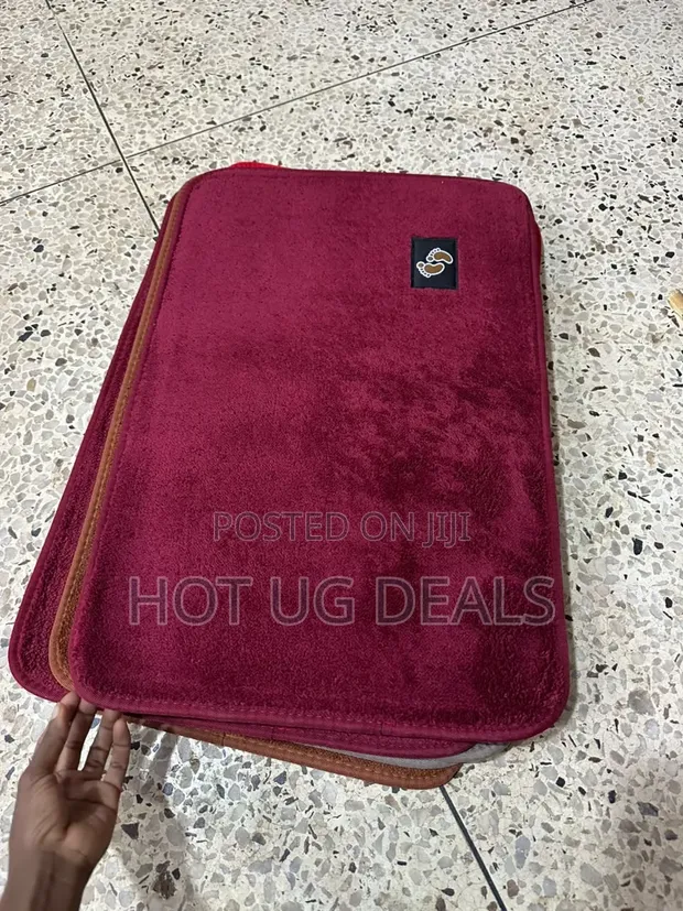 Premium Plush Microfiber Non-Slip Bath Mat Door Rug - 1