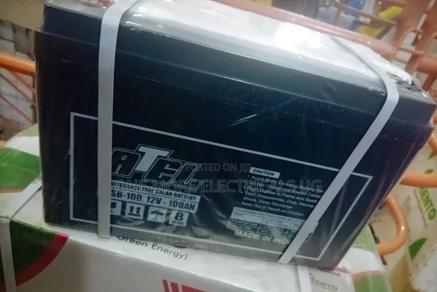 ATEL Indian Made 100Ah/12V Deep Cycle Battery - 1