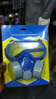 Industrial Safety Respirator Mask & Goggles Kit - 1