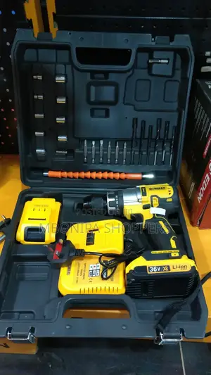 36V MAX Dewalt Brushless Cordless Hammer Drill with 2 Batteries