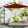 Side Pole Outdoor Garden Beach Umbrella - 1