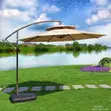 Large Outdoor Garden Umbrella - Green - 2