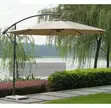 Extra Large Outdoor Beach Umbrella - Brown - 2