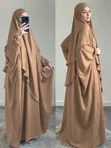 Women's Jalabiya - Multi-Color Polycotton & Silk Blend - 2