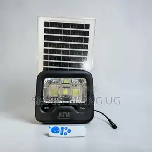 W-Star 100W Dusk-to-Dawn Solar Flood Light