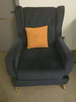 SofaSofa Blue Foam Filled Chair - 2