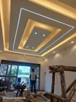 Gypsum Ceiling Design and Electrical Installation - 1
