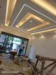 Gypsum Ceiling Design and Electrical Installation - 4