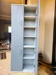 Multi-Ply Storage Cupboard - Smoke Gray - 2