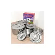 Set of 5 Stainless Steel Serving Dishes - 2