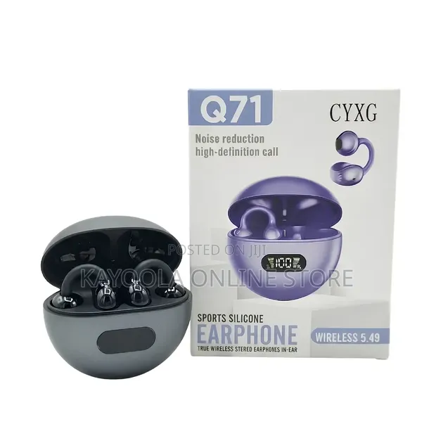 Acctrend CYXG Q71 Wireless Ear Clip Sports Earphones - 1