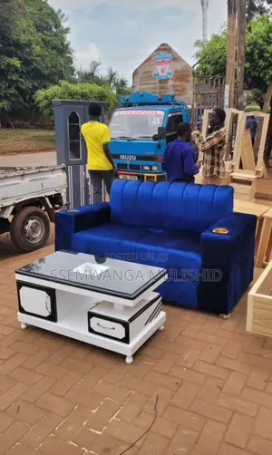 2 Seater Sofa with Center Table