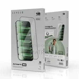 Levelo ArmorX 3D 9H Screen Protector for iPhone 18 Pro/Pro Max