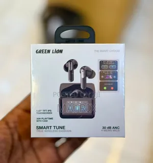 Green Lion Smart Tune Wireless Earbuds with ANC
