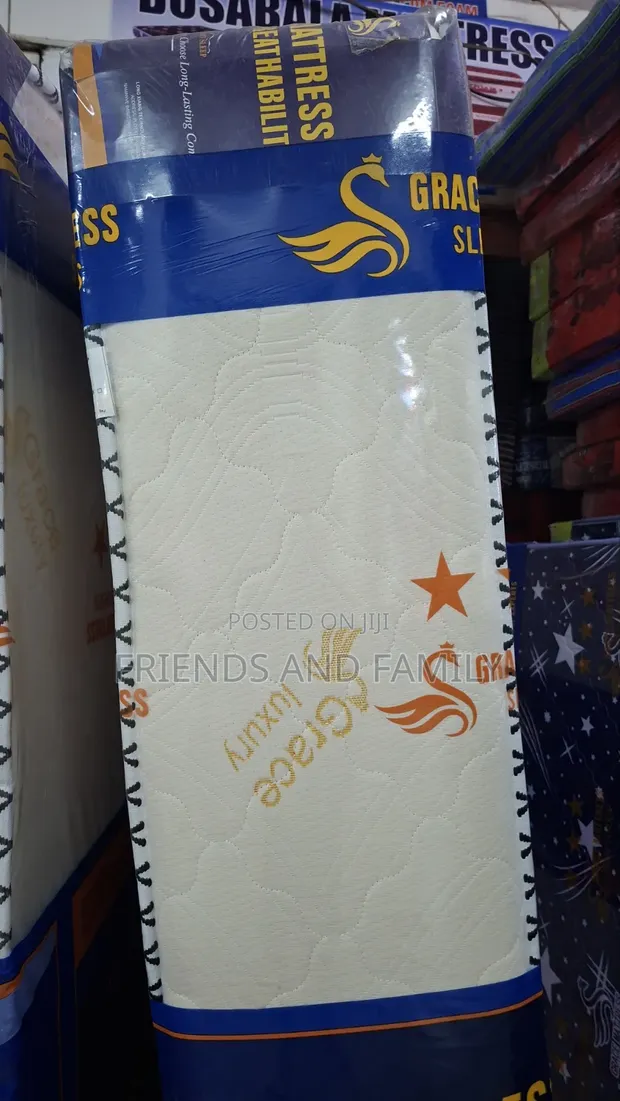 High Density Grace Smart Foam Mattress 6x6x8 Inches - 1