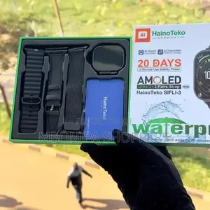 Haino Teko SIFLI-3 Smart Watch with AMOLED Display & Bluetooth Calling