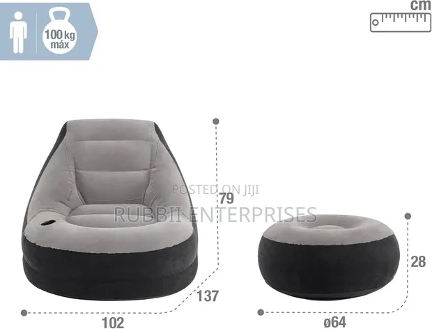 Inflatable Air Seat 3 in 1 - 1