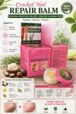 Cracked Heel Repair Balm - Foot Care Dry, Rough Heel Treatment - 3