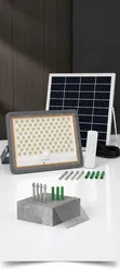 500W Super Bright Outdoor Solar Security Flood Light - Commercial - 1