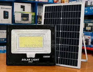 1000 Watt Super Bright Outdoor Solar Security Flood Light