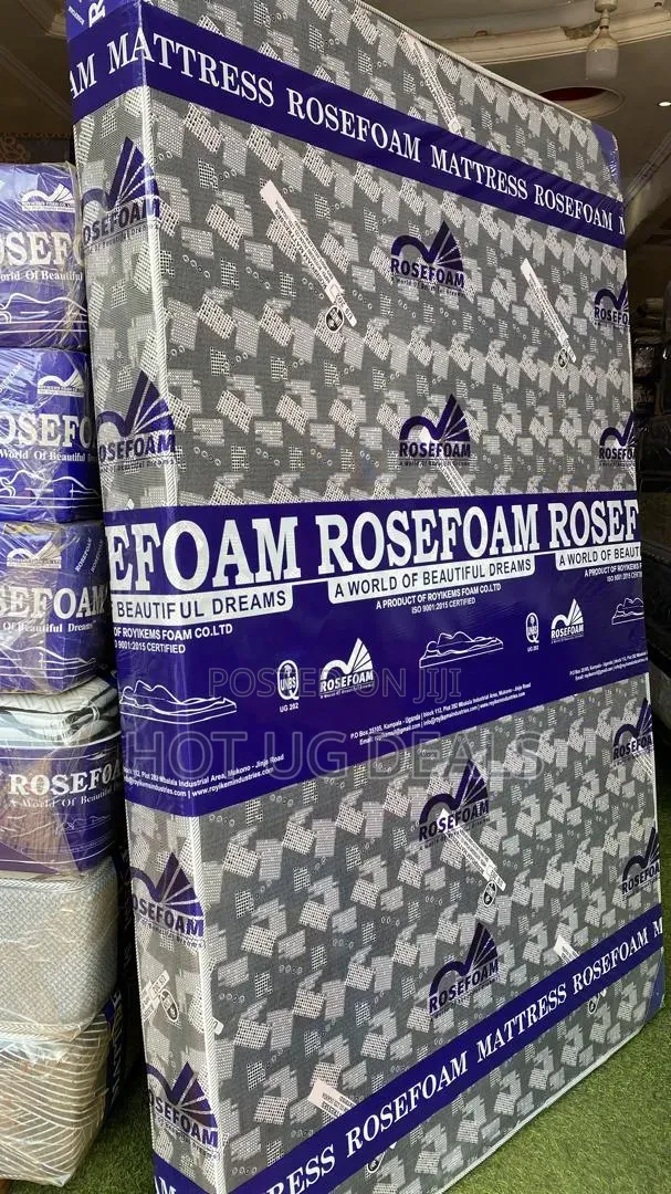 5x6 Deluxe Rosefoam Mattress (6-inch) - 1