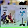 Couronne 18 Inch Stand & Table Fan - Black (Buy 1 Get 1 Free) - 2
