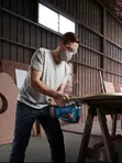 Bosch Professional Cordless Jigsaw with 2 Batteries & Charger - 1