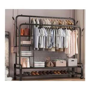 Classic Multifunctional Cloth and Shoe Rack