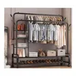 Classic Multifunctional Cloth and Shoe Rack - 1